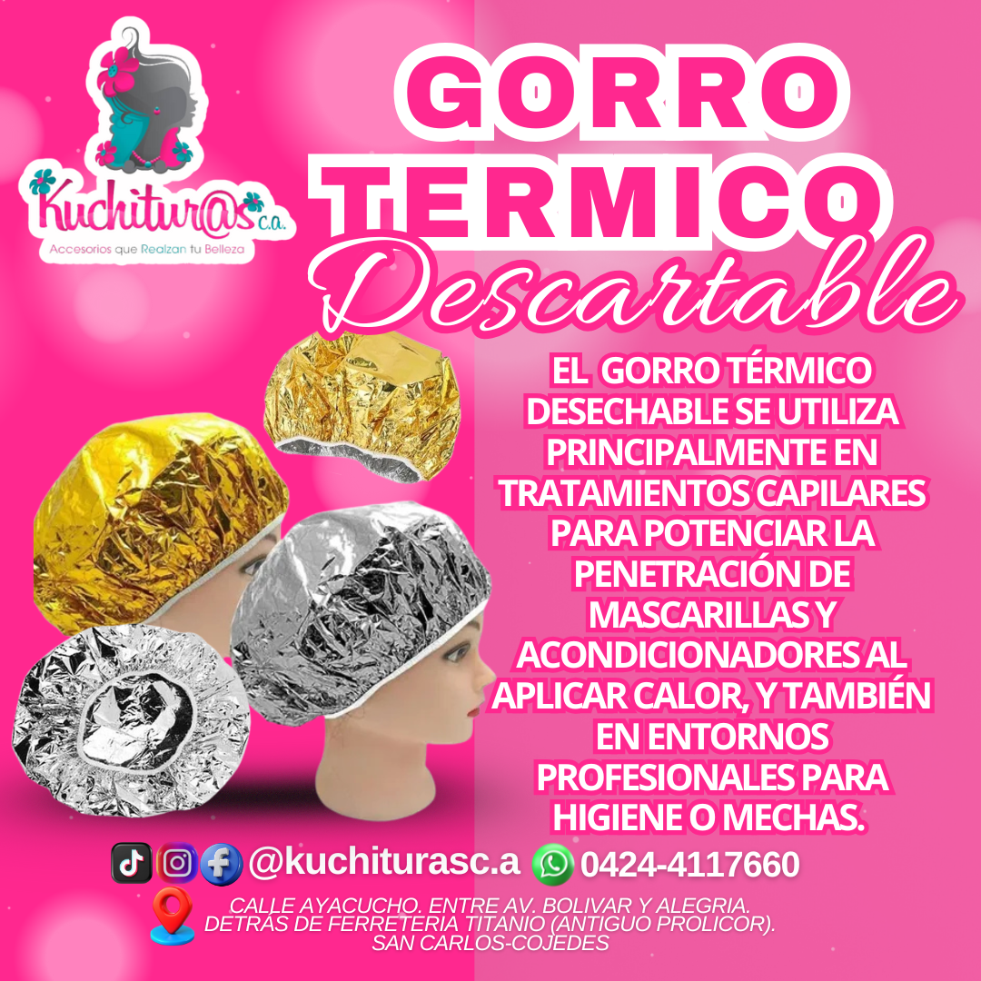 Gorro termico descartable