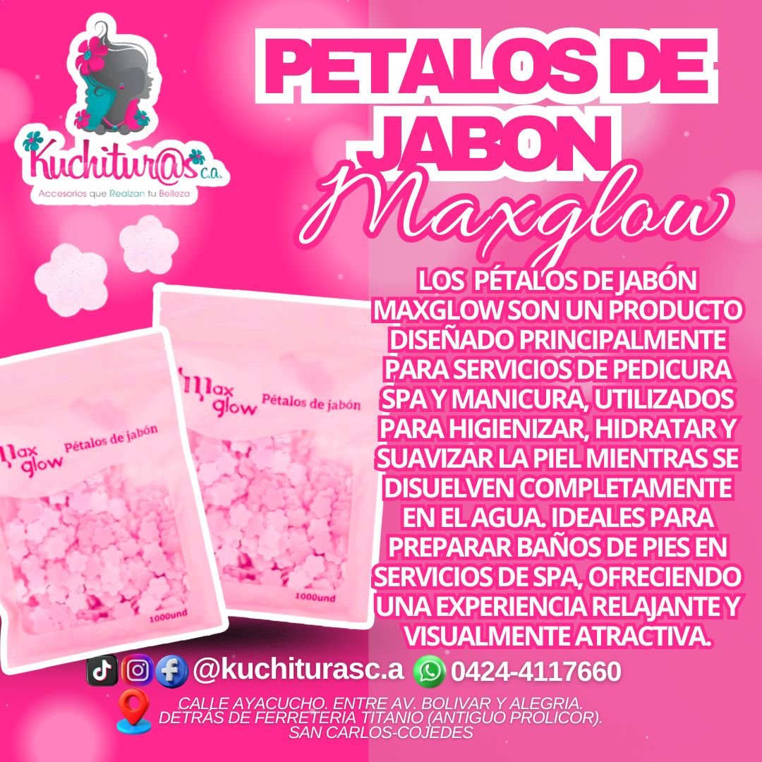 Petalos de Jabon Maxglow