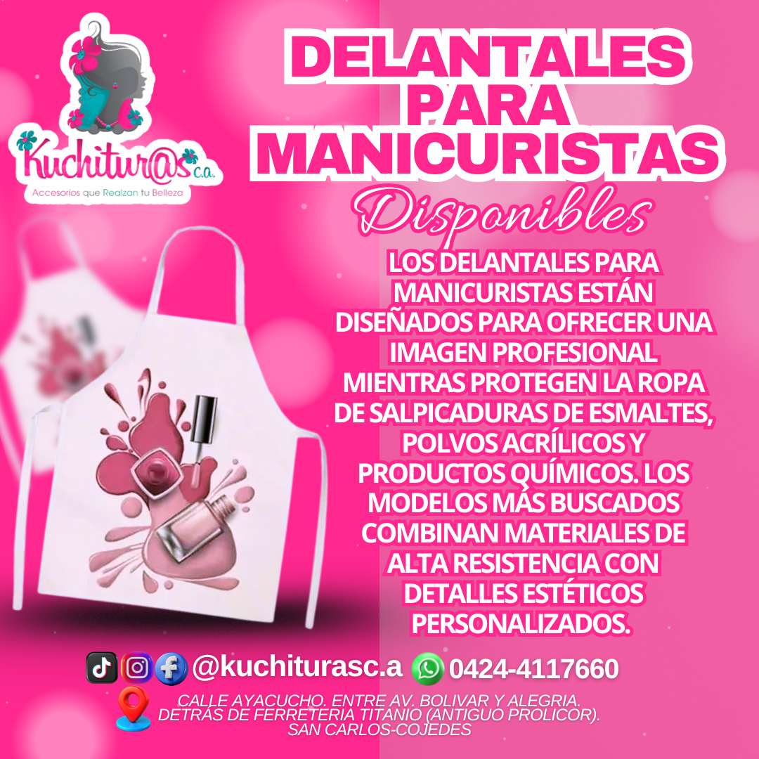 Delantales Manicuristas