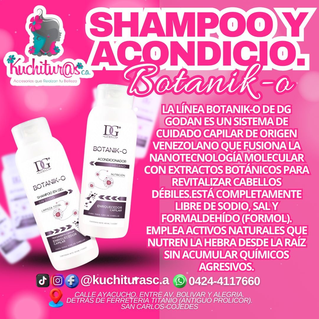 Shampoo Y Acondicionador Botanik-O