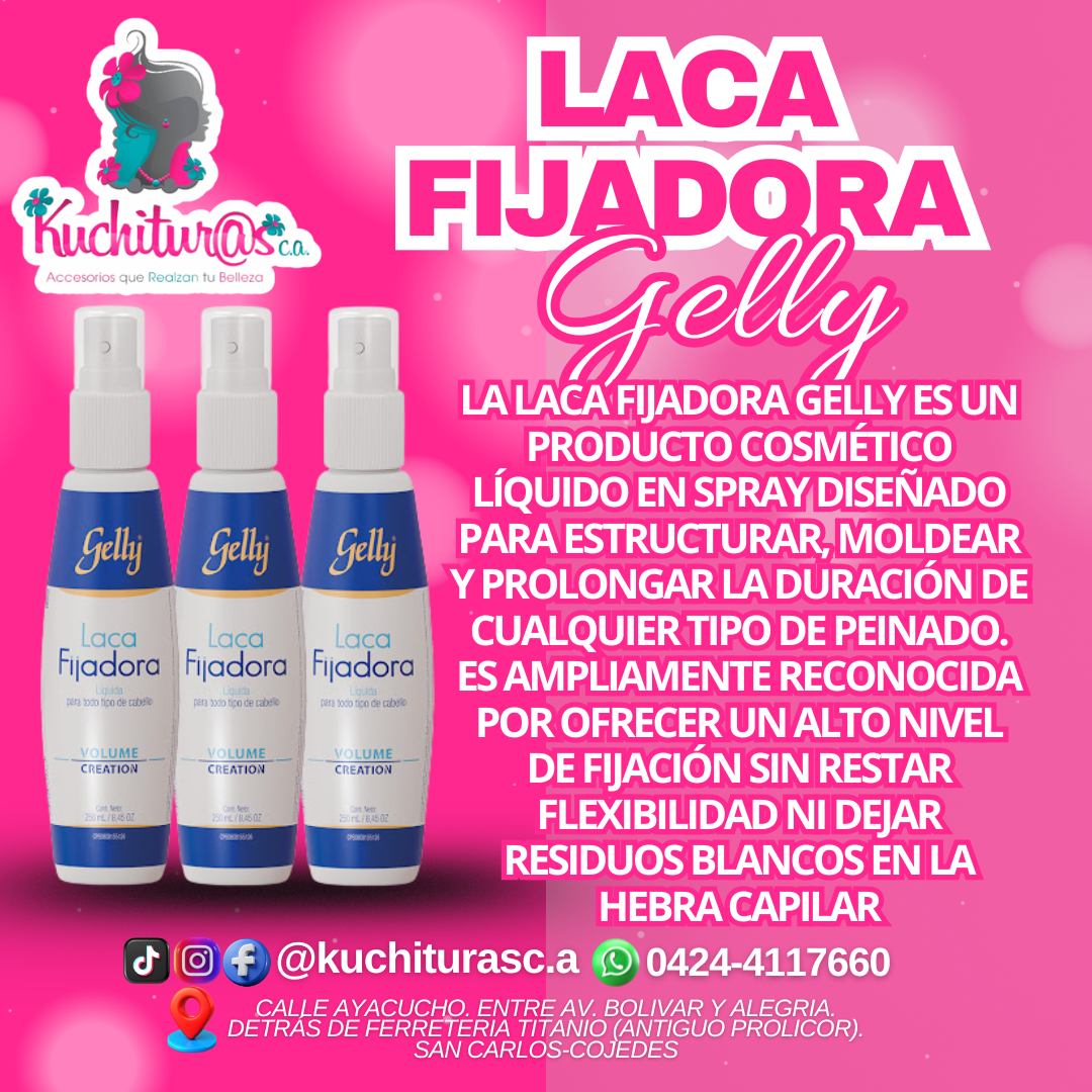 Laca Fijadora Gelly