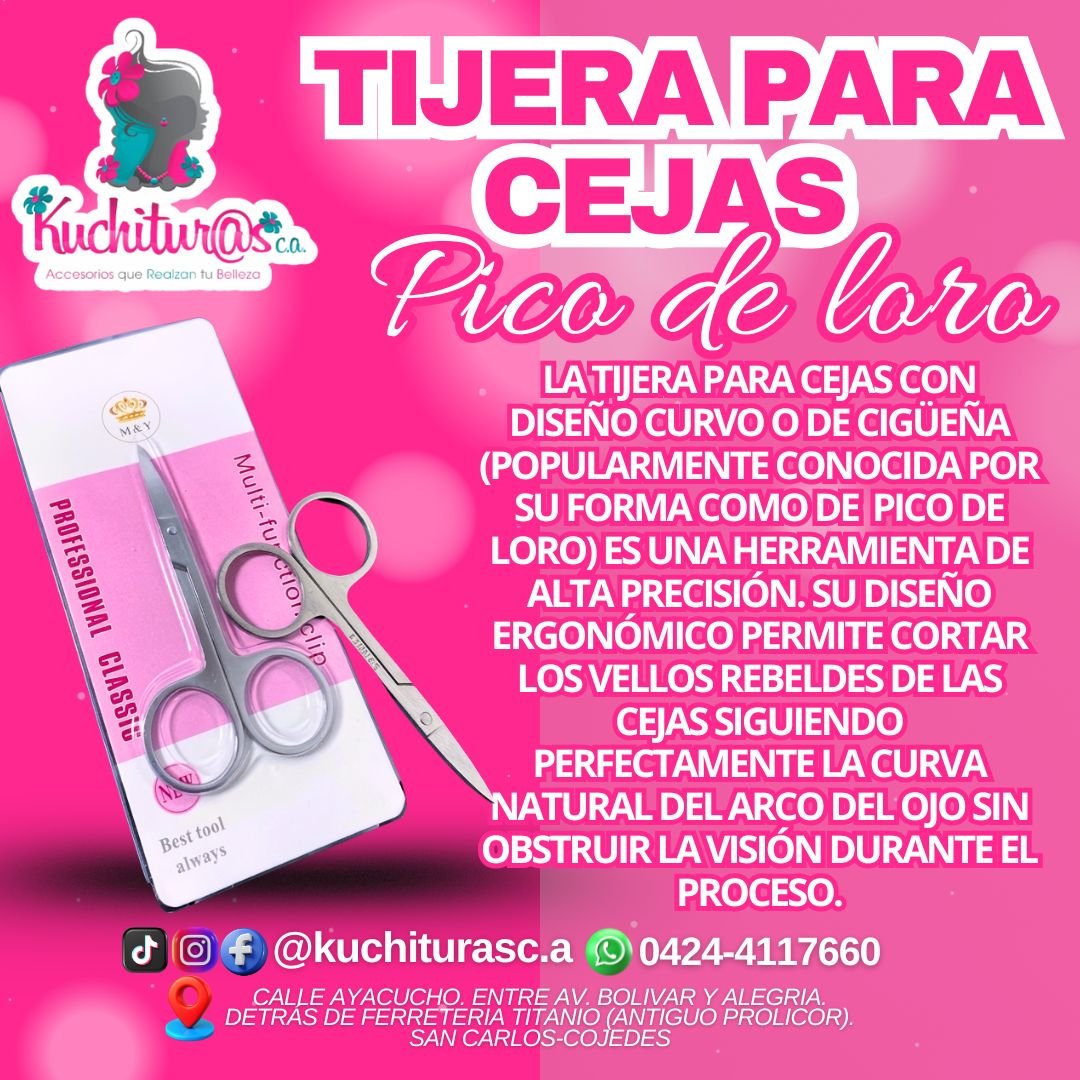 Tijera para cejas