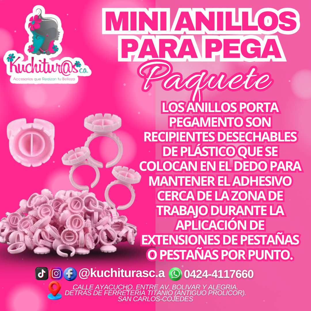Anillos para pega