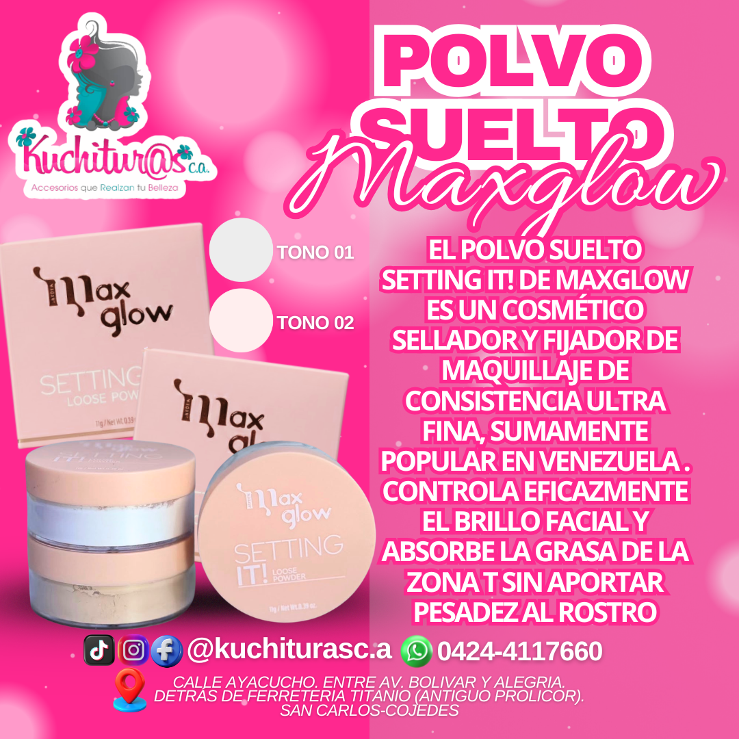 Polvo Suelto Maxglow